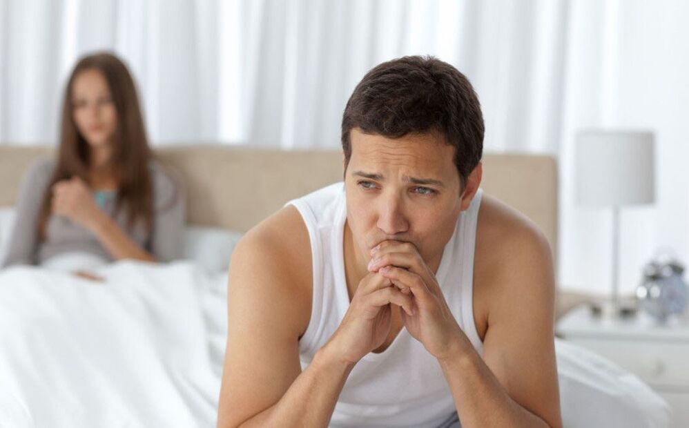 low potency in men with prostatitis
