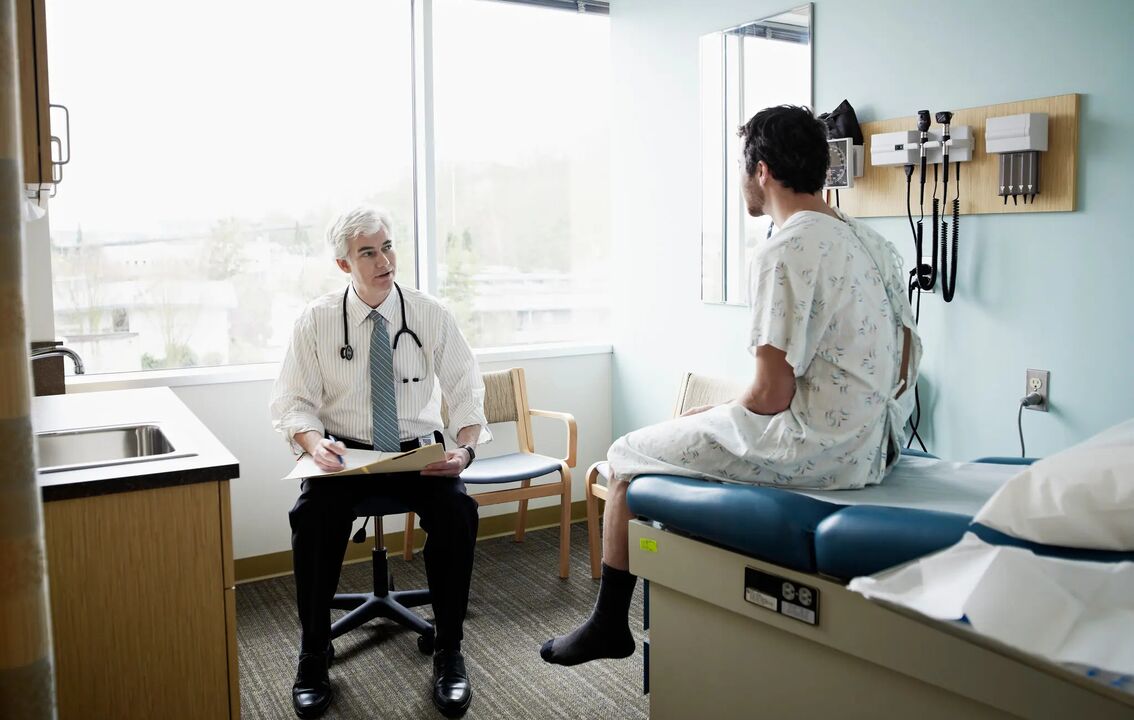 To identify prostatitis, it is very important that a man undergoes a complete medical examination.