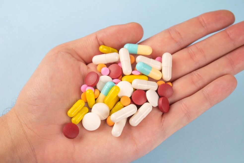 Various medications for treating prostate inflammation